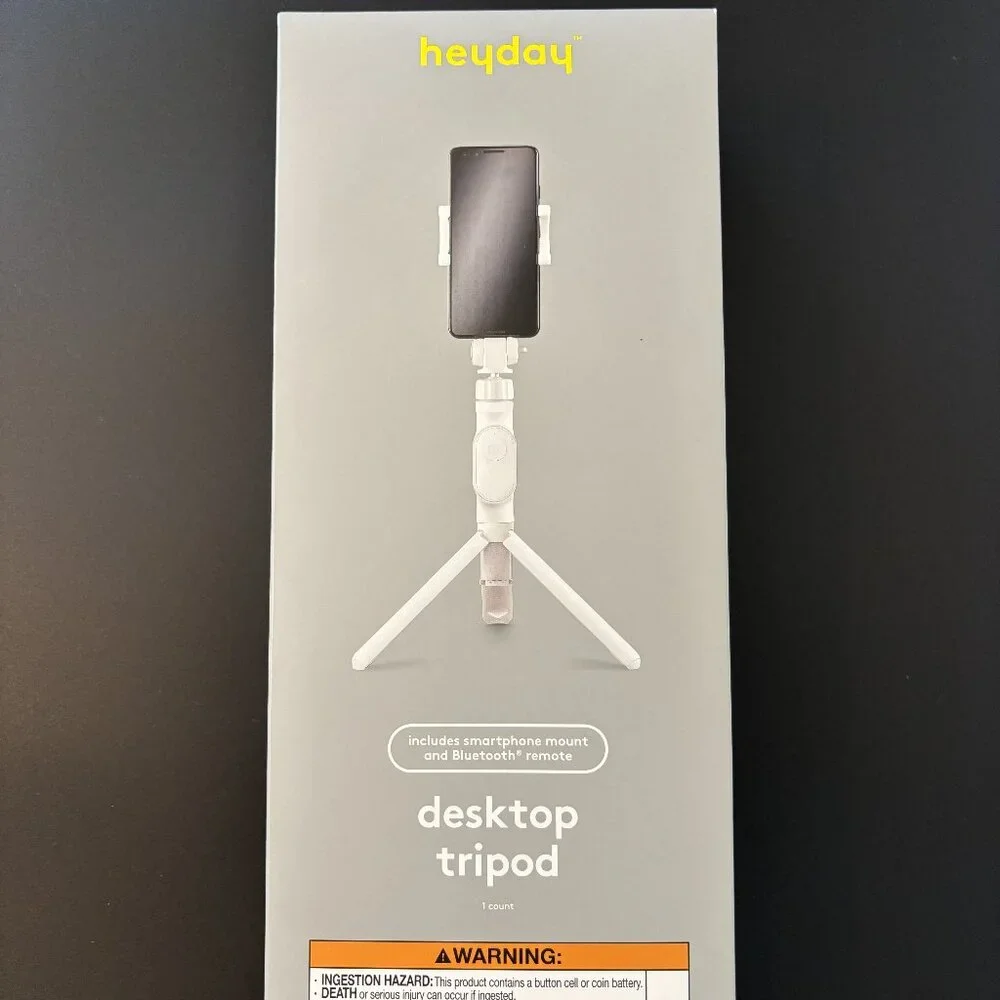 Heydey Desktop Tripod. New in Box